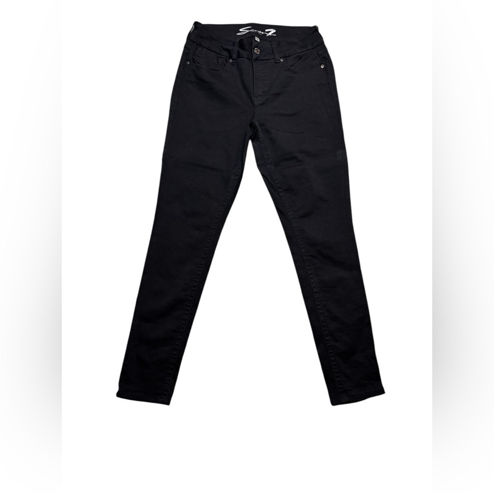 Seven7 Women’s Skinny Jeans in Black